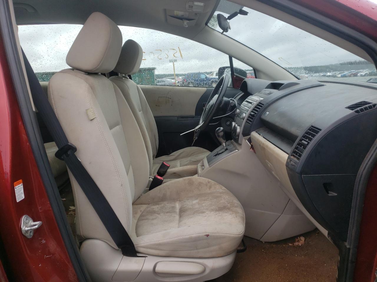 Photo 5 from auction – 2010 MAZDA 5 with VIN JM1CR2W36A0388790