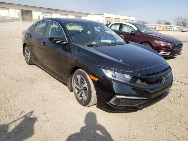 Photo 1 from auction – 2019 HONDA CIVIC LX with VIN 2HGFC2F68KH598282