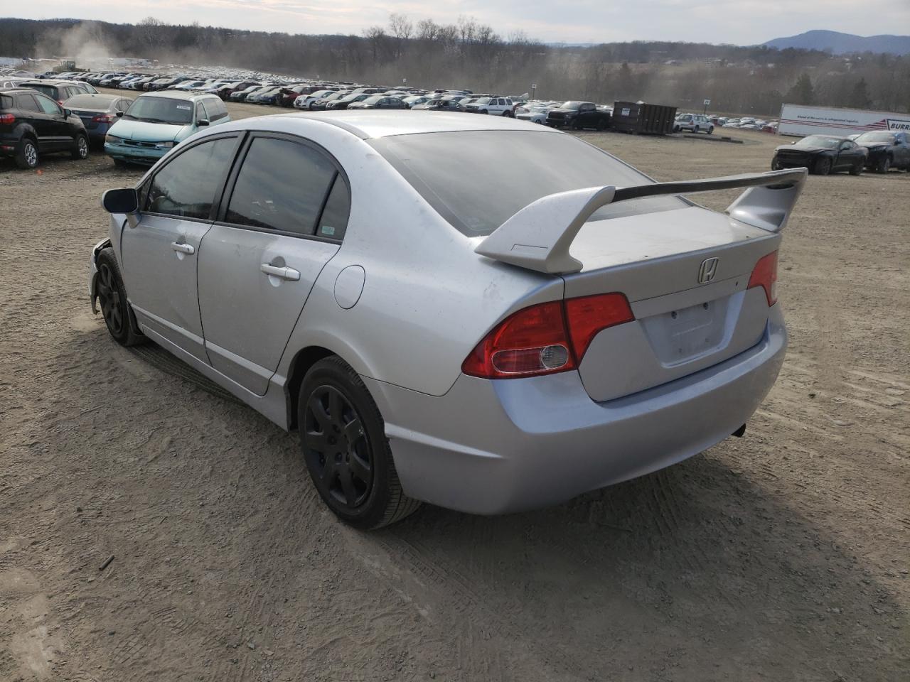 Photo 3 from auction – 2008 HONDA CIVIC LX with VIN 2HGFA16568H356994