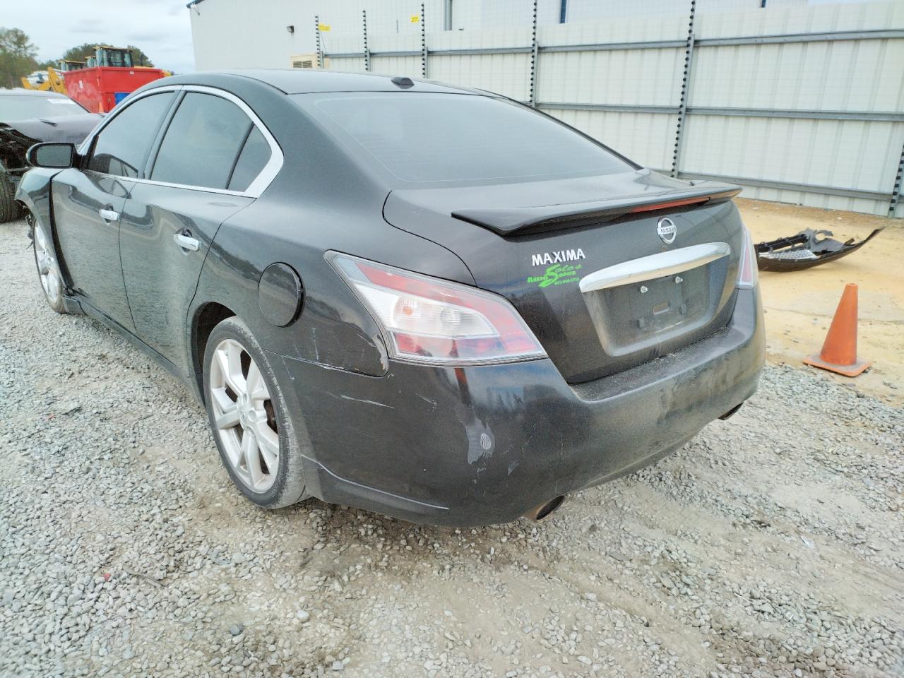 Photo 3 from auction – 2012 NISSAN MAXIMA S with VIN 1N4AA5AP8CC831572
