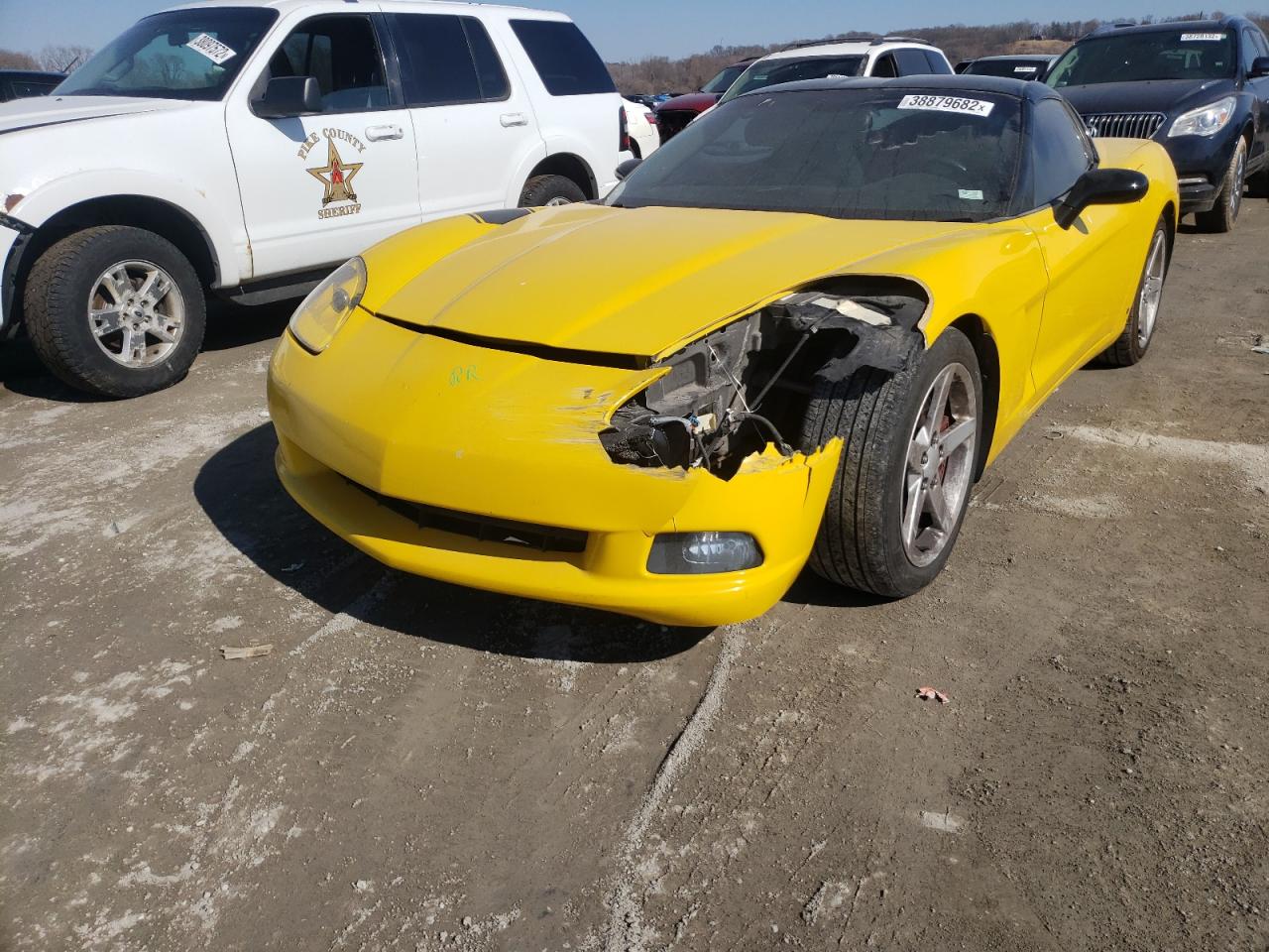 Photo 2 from auction – 2007 CHEVROLET CORVETTE with VIN 1G1YY25U975125085
