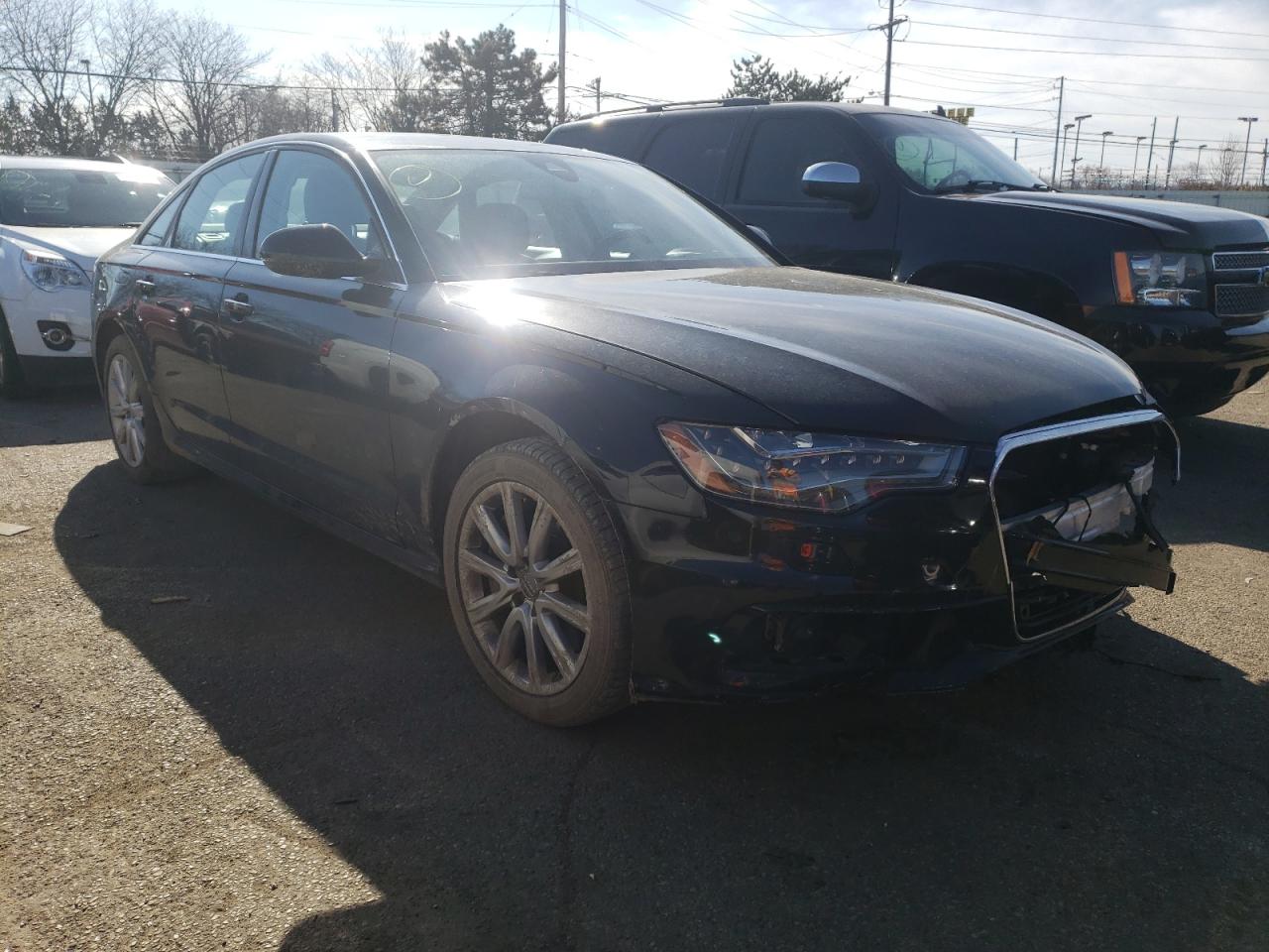 AUDI A6 2012 with VIN WAUBGAFCXCN017209 - Photo from auction