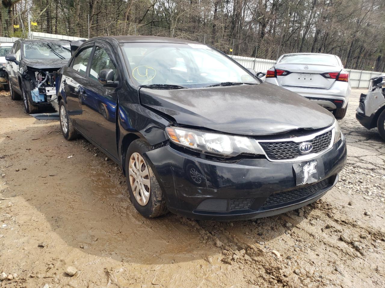 KIA FORTE LX 2013 with VIN KNAFT4A25D5707691 - Photo from auction