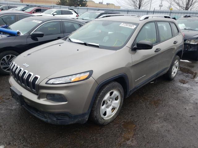 Photo 2 from auction – 2016 JEEP CHEROKEE S with VIN 1C4PJLAB3GW243077