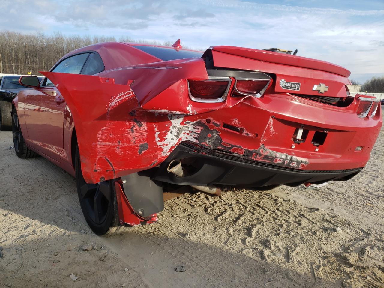 Photo 3 from auction – 2012 CHEVROLET CAMARO LT with VIN 2G1FC1E32C9157557