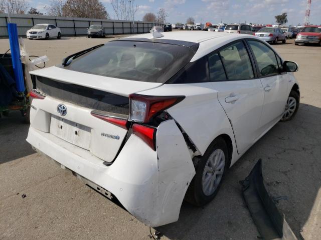 Photo 4 from auction – 2019 TOYOTA PRIUS with VIN JTDKARFU8K3074840