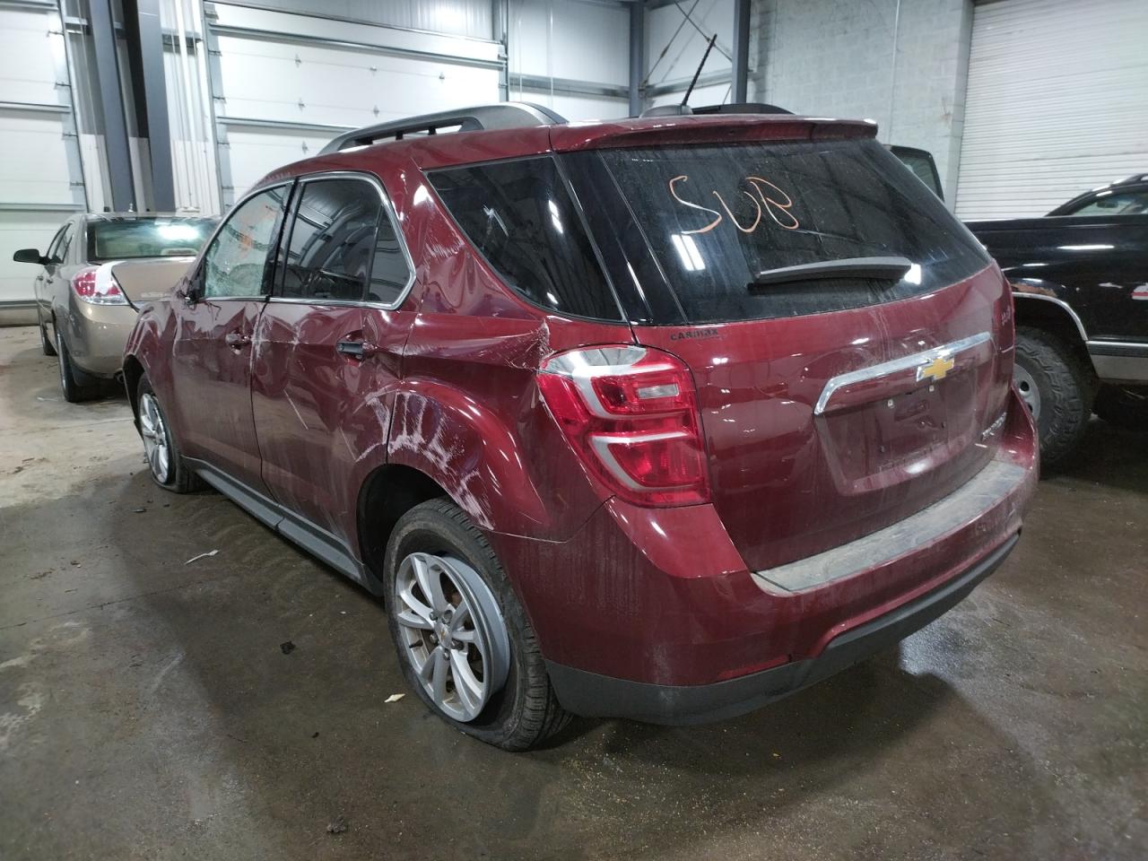 Photo 3 from auction – 2016 CHEVROLET EQUINOX LT with VIN 2GNALCEK6G1166293