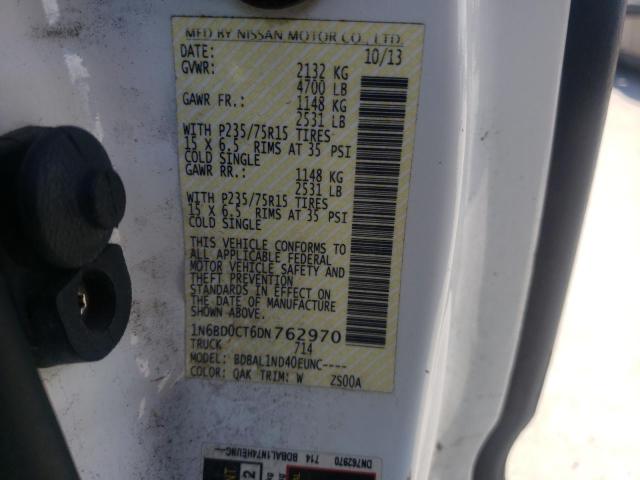 Photo 10 from auction – 2013 NISSAN FRONTIER S with VIN 1N6BD0CT6DN762970