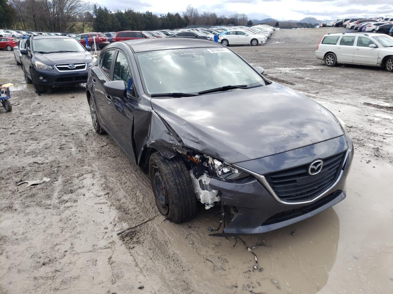 Photo 1 from auction – 2014 MAZDA 3 SPORT with VIN JM1BM1K74E1185894