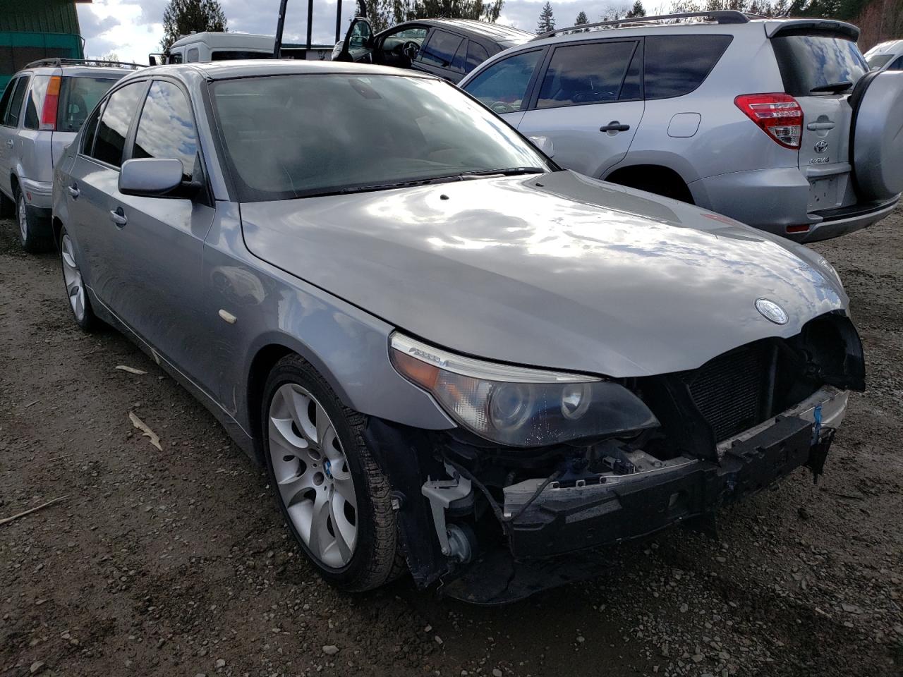 BMW 545 I 2005 with VIN WBANB33545B089069 - Photo from auction