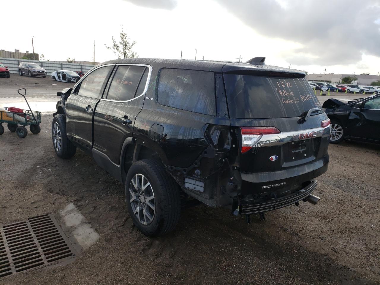 Photo 3 from auction – 2021 GMC ACADIA SLE with VIN 1GKKNKLA7MZ162854
