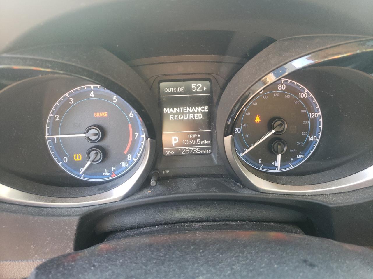 Photo 8 from auction – 2016 TOYOTA COROLLA L with VIN 2T1BURHE6GC743540