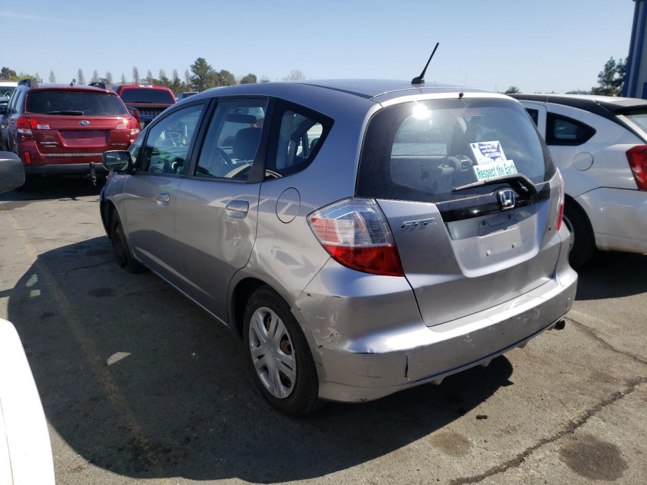 Photo 3 from auction – 2010 HONDA FIT with VIN JHMGE8H22AC005431
