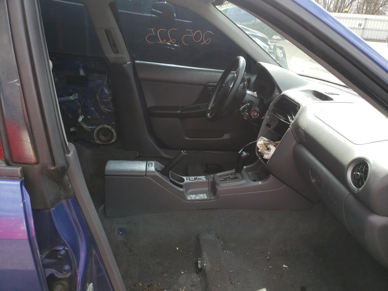 Photo 5 from auction – 2004 SUBARU IMPREZA TS with VIN JF1GG65564H810442