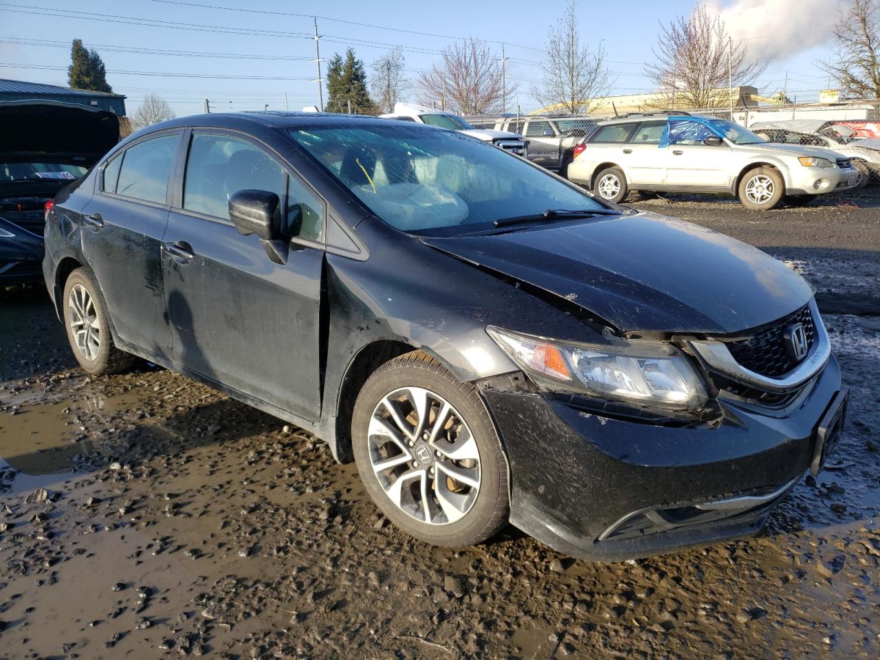 HONDA CIVIC EX 2015 with VIN 19XFB2F82FE281313 - Photo from auction