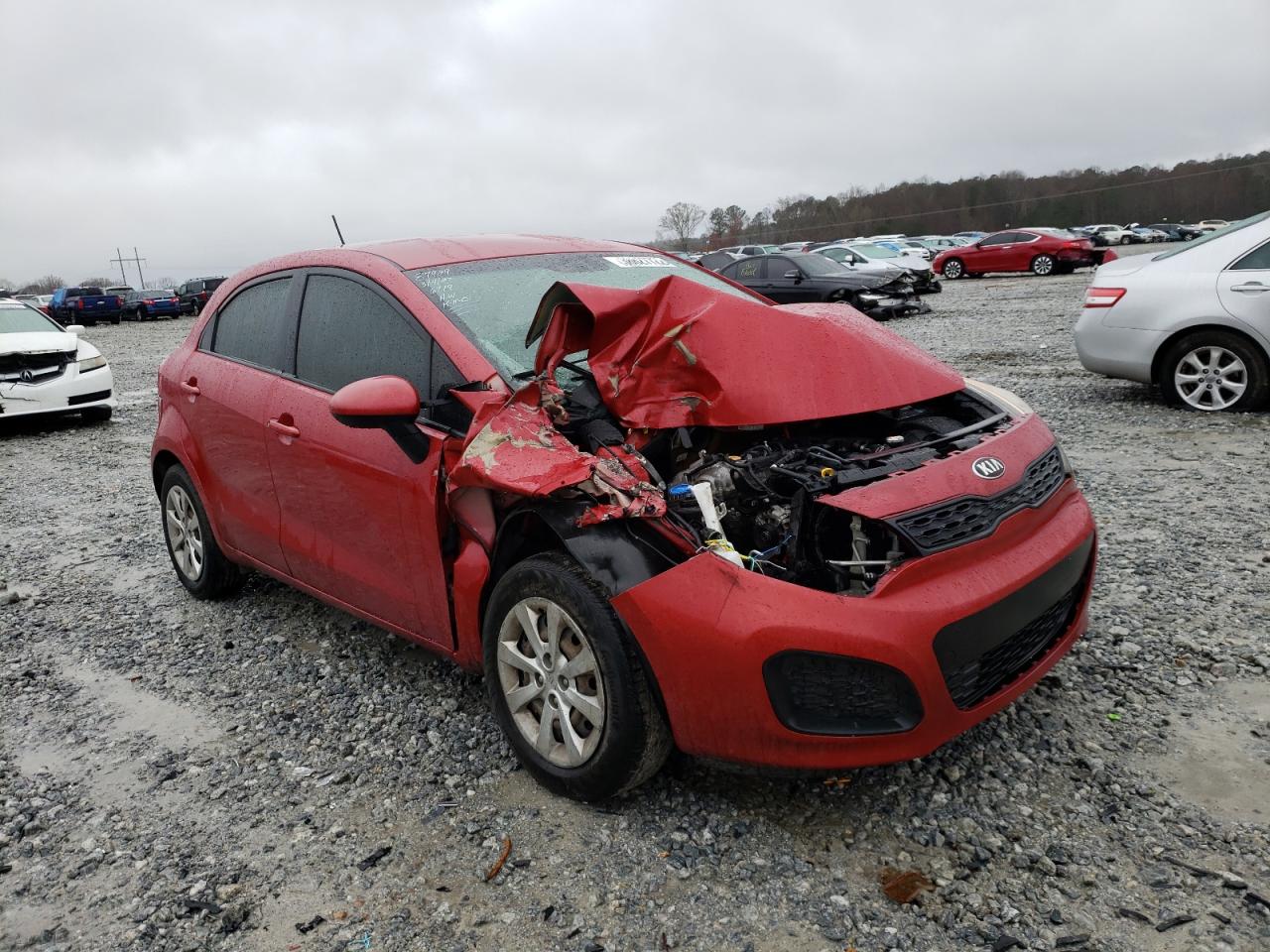 Photo 1 from auction – 2015 KIA RIO LX with VIN KNADM5A3XF6516719