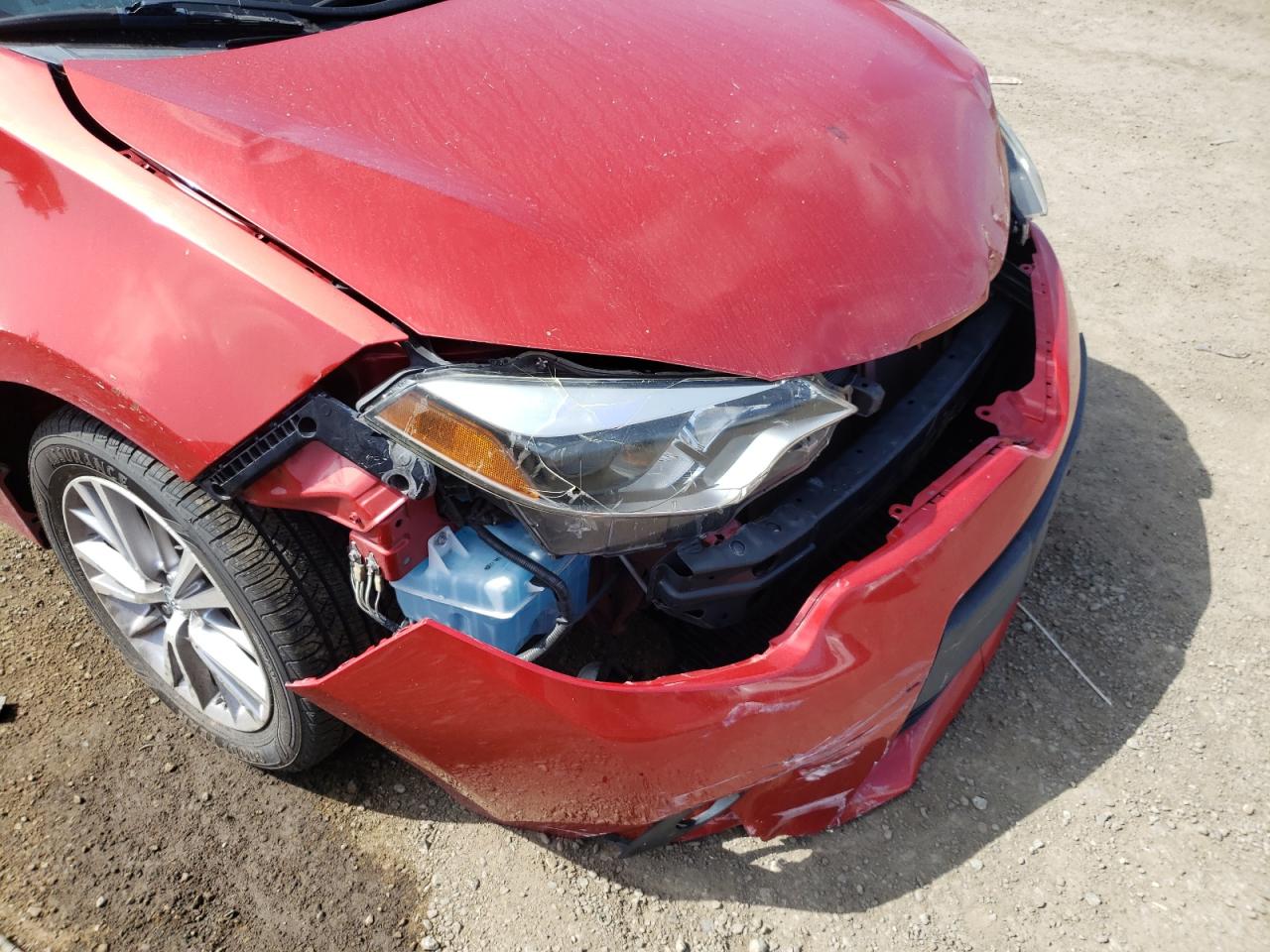 Photo 9 from auction – 2014 TOYOTA COROLLA L with VIN 5YFBURHEXEP115669