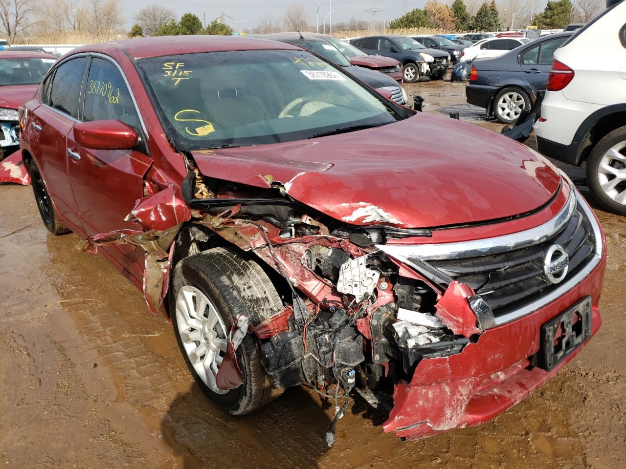 NISSAN ALTIMA S 2014 with VIN 1N4AL3AP3EC124221 - Photo from auction