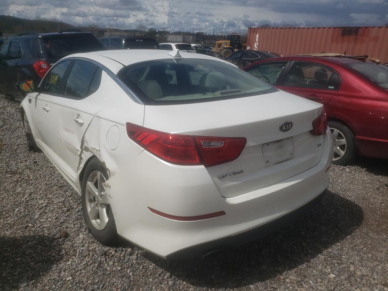 Photo 3 from auction – 2015 KIA OPTIMA LX with VIN KNAGM4A7XF5577326