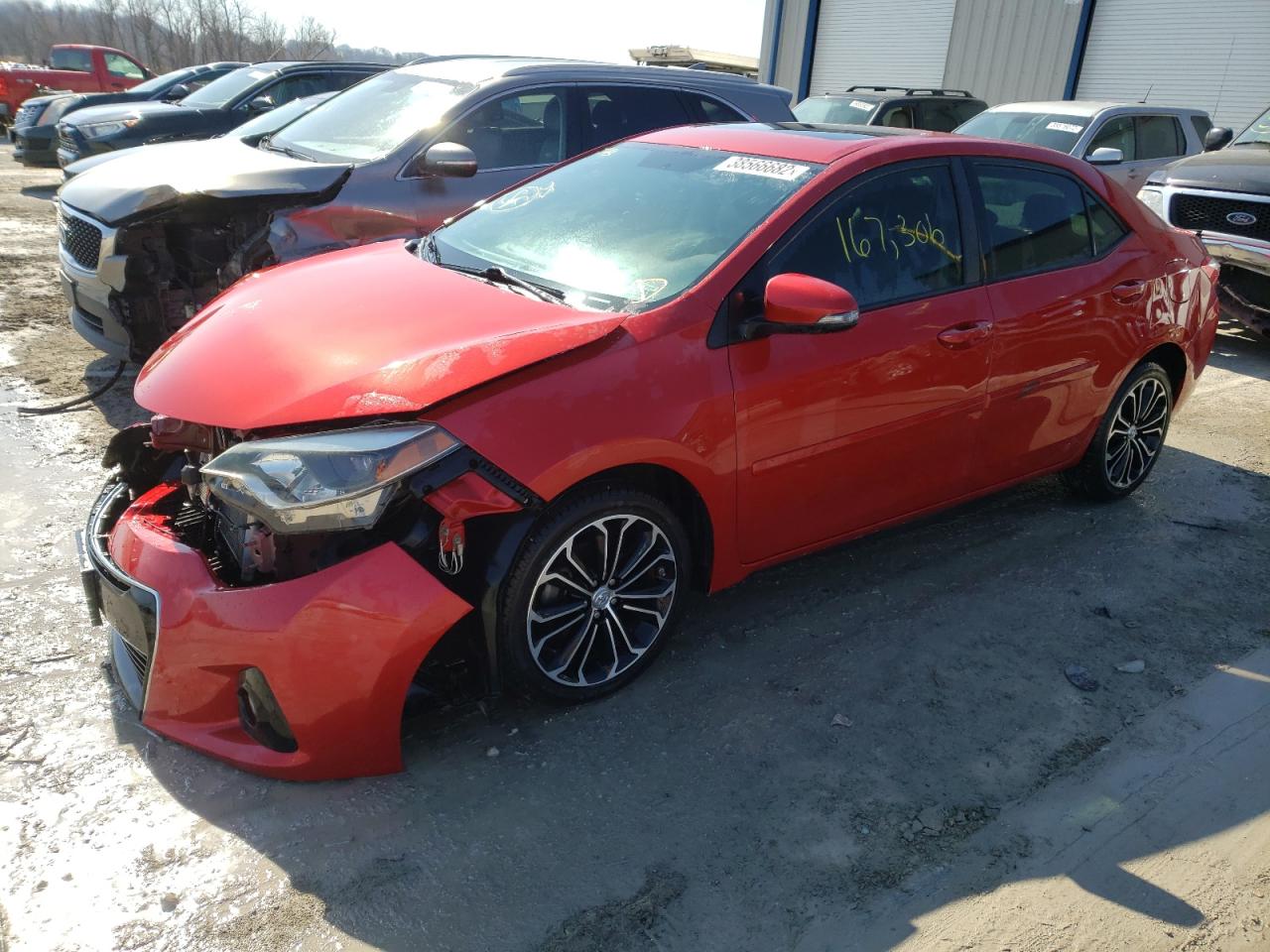 Photo 2 from auction – 2014 TOYOTA COROLLA L with VIN 5YFBURHE4EP086024