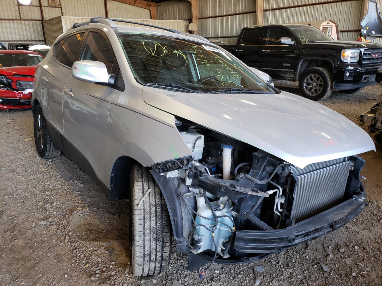 HYUNDAI TUCSON GLS 2014 with VIN KM8JUCAG7EU812235 - Photo from auction