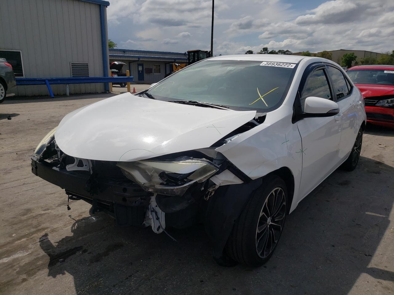 Photo 2 from auction – 2015 TOYOTA COROLLA L with VIN 2T1BURHE4FC338565