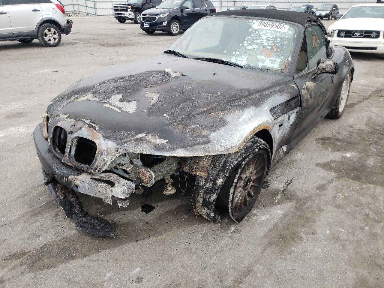 Photo 2 from auction – 2001 BMW Z3 3.0 with VIN WBACN53421LJ55477