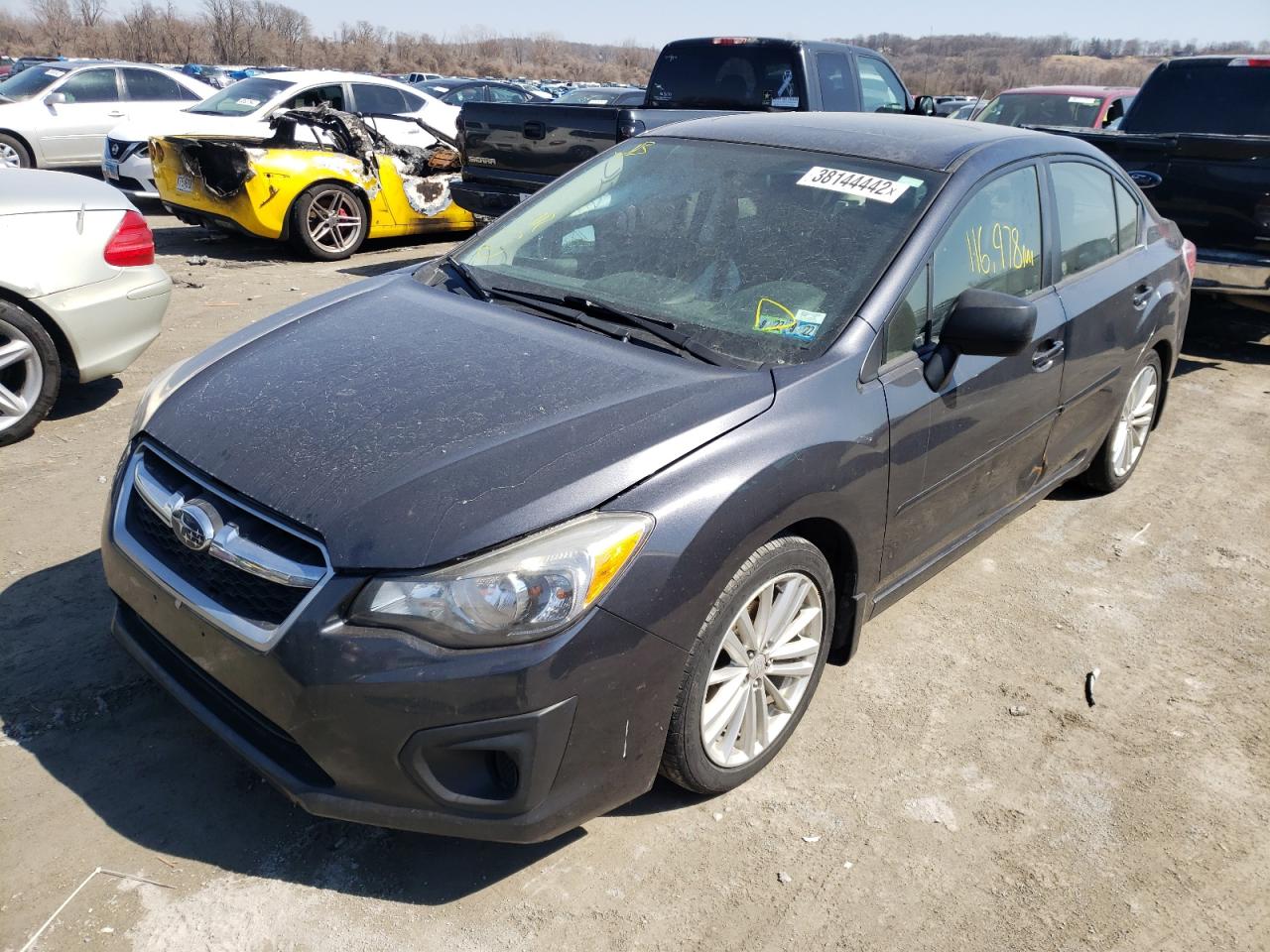 Photo 2 from auction – 2014 SUBARU IMPREZA PR with VIN JF1GJAD60EH020201