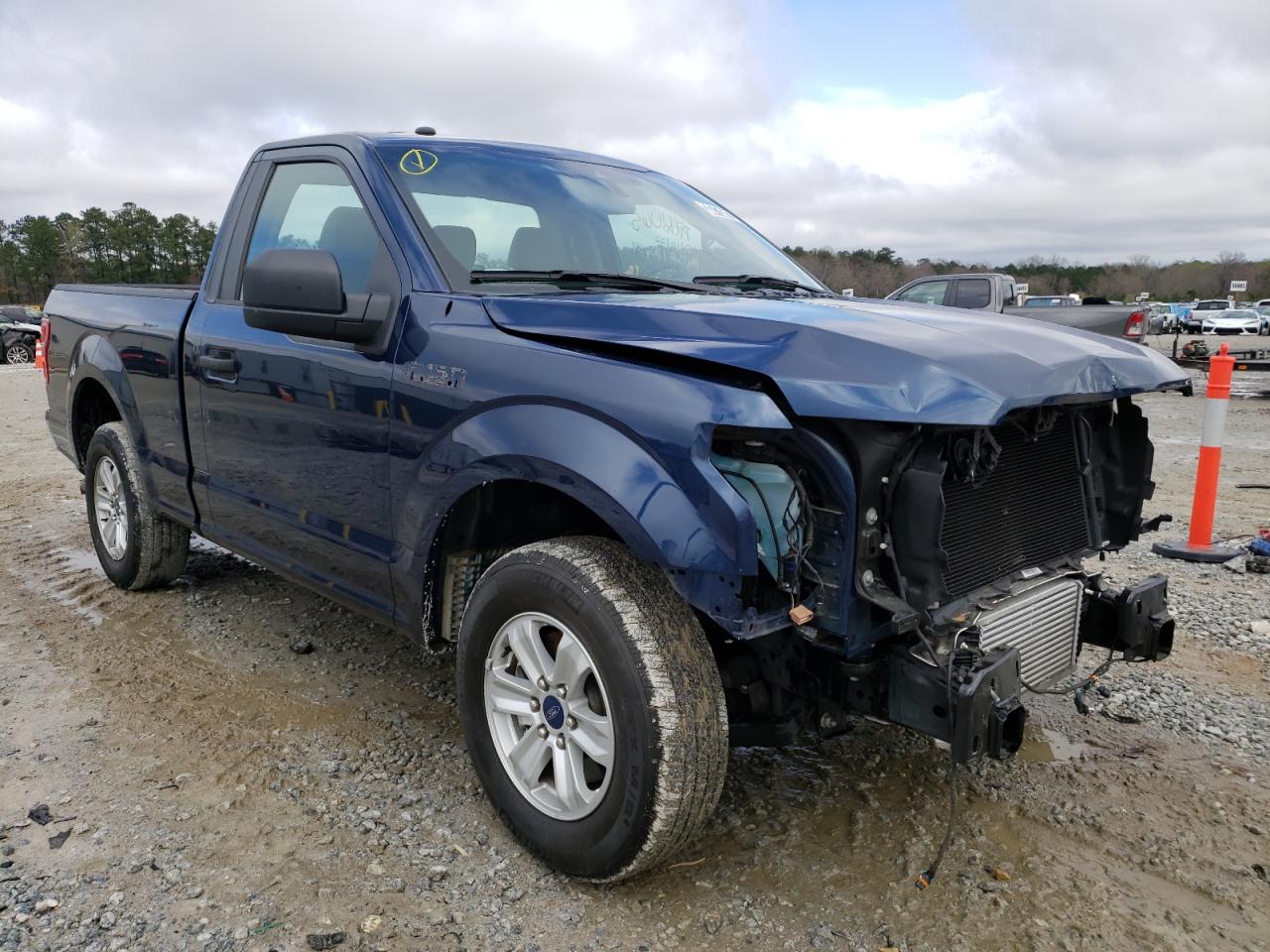FORD F150 2019 with VIN 1FTMF1CP2KKC18222 - Photo from auction