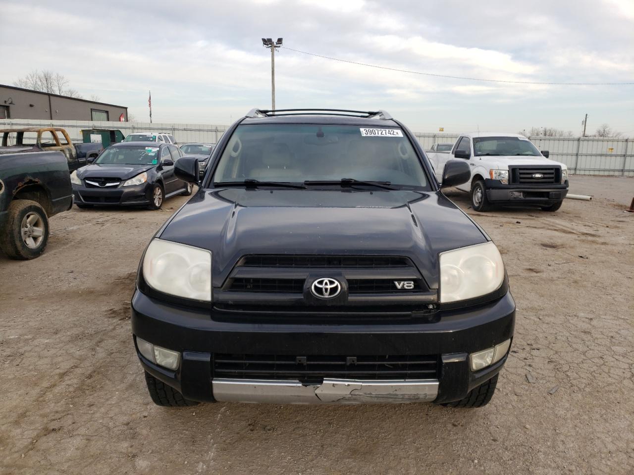Photo 9 from auction – 2004 TOYOTA 4RUNNER LI with VIN JTEBT17RX48015778