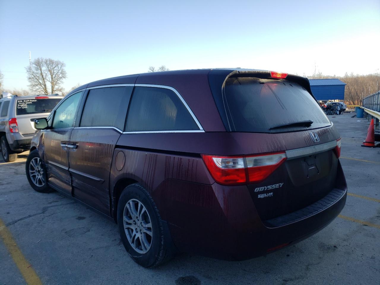 Photo 3 from auction – 2011 HONDA ODYSSEY EX with VIN 5FNRL5H63BB069385