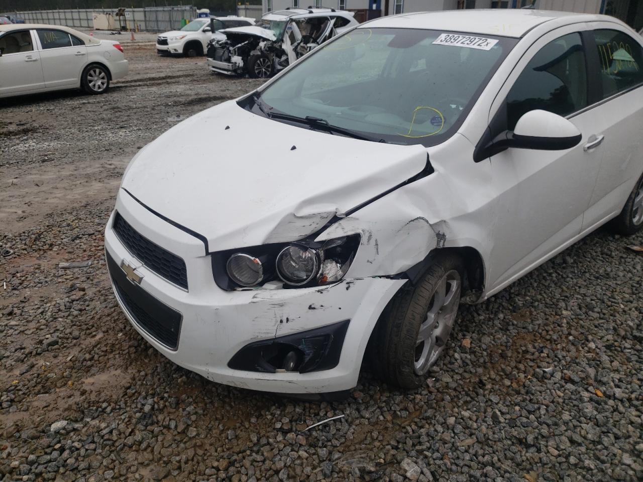 Photo 9 from auction – 2013 CHEVROLET SONIC LTZ with VIN 1G1JE5SH3D4135082