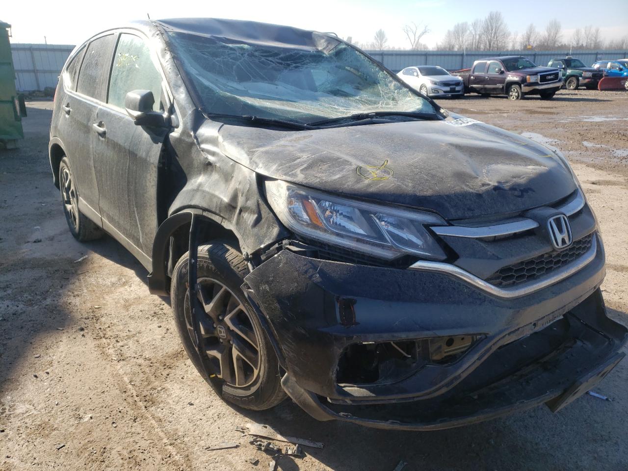 HONDA CR-V SE 2016 with VIN 5J6RM4H45GL117134 - Photo from auction