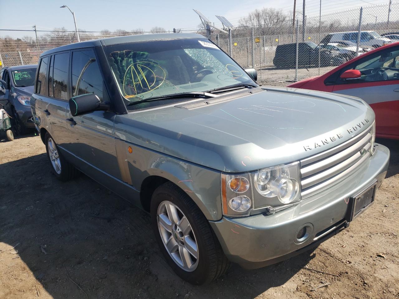 LAND ROVER RANGE ROVE 2004 with VIN SALME11474A150075 - Photo from auction