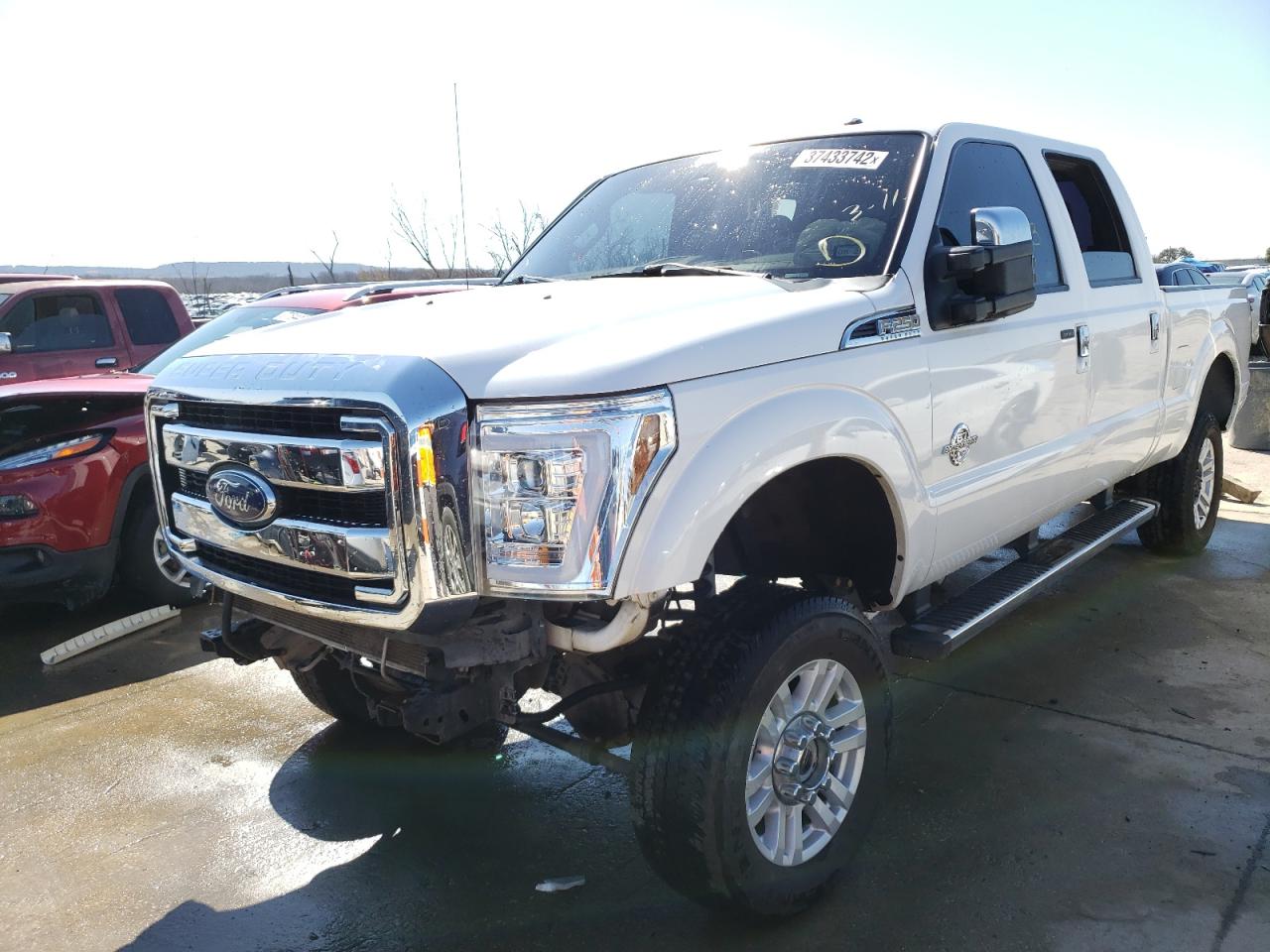 Photo 2 from auction – 2014 FORD F250 SUPER with VIN 1FT7W2BT6EEA21378