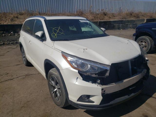 TOYOTA HIGHLANDER 2016 with VIN 5TDKKRFHXGS132999 - Photo from auction
