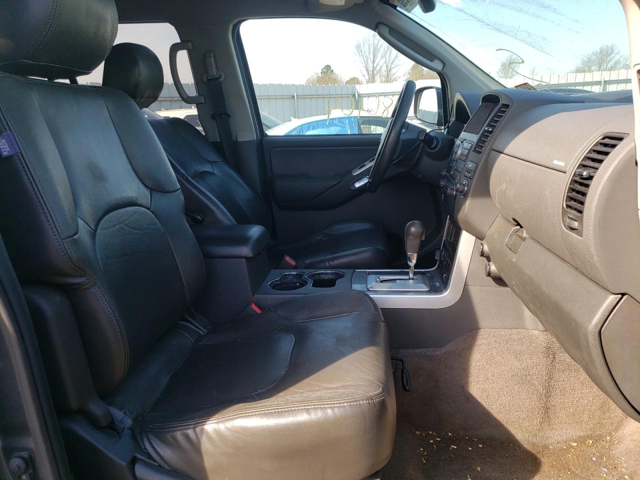 Photo 5 from auction – 2010 NISSAN PATHFINDER with VIN 5N1AR1NBXAC606220