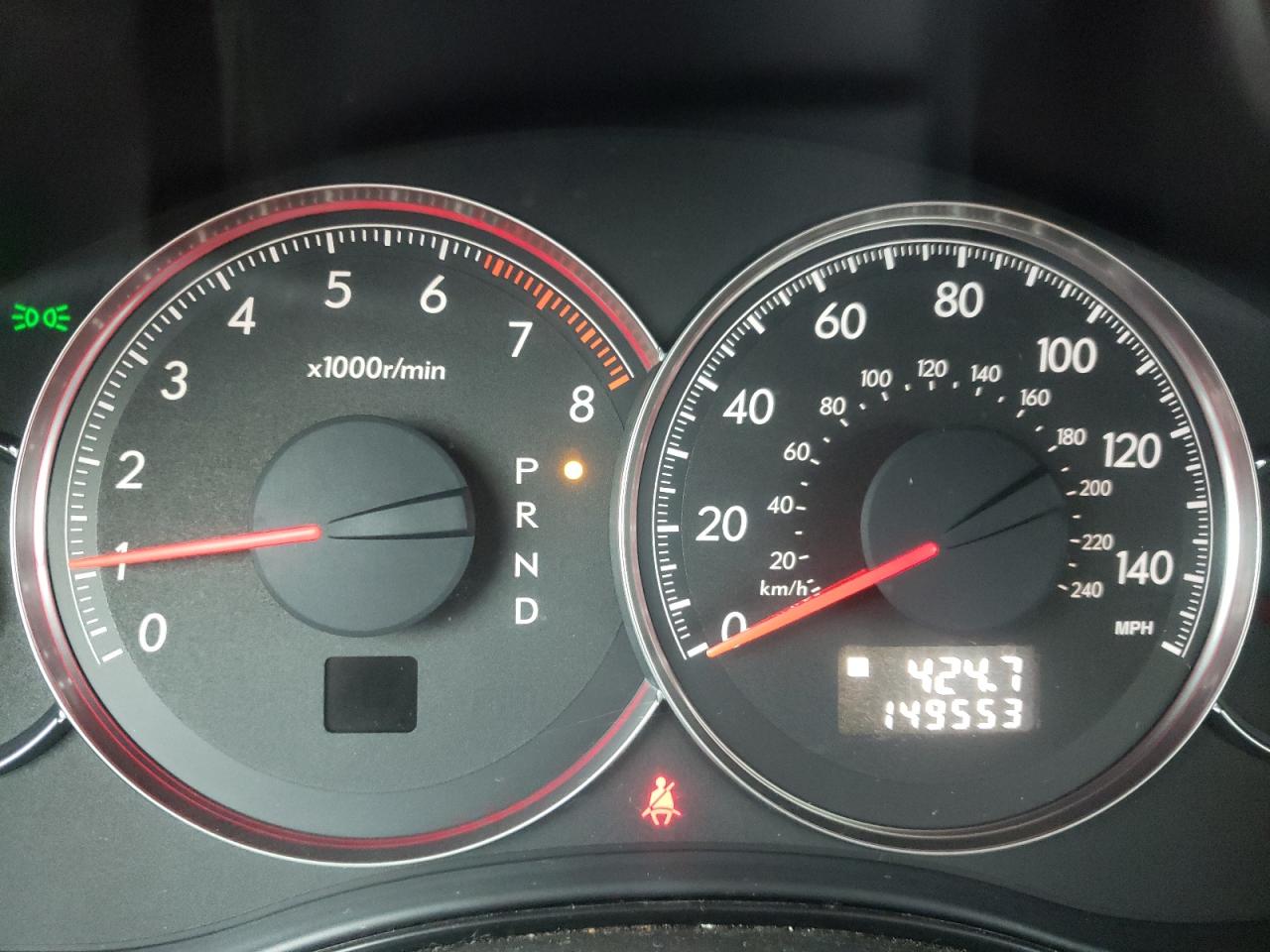 Photo 8 from auction – 2009 SUBARU LEGACY 2.5 with VIN 4S3BL616297220346