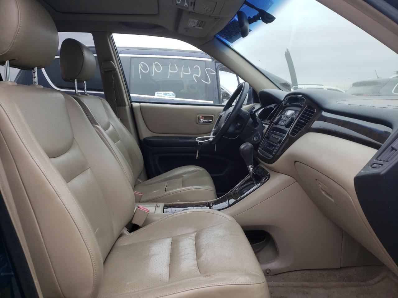 Photo 5 from auction – 2003 TOYOTA HIGHLANDER with VIN JTEHF21A230131726