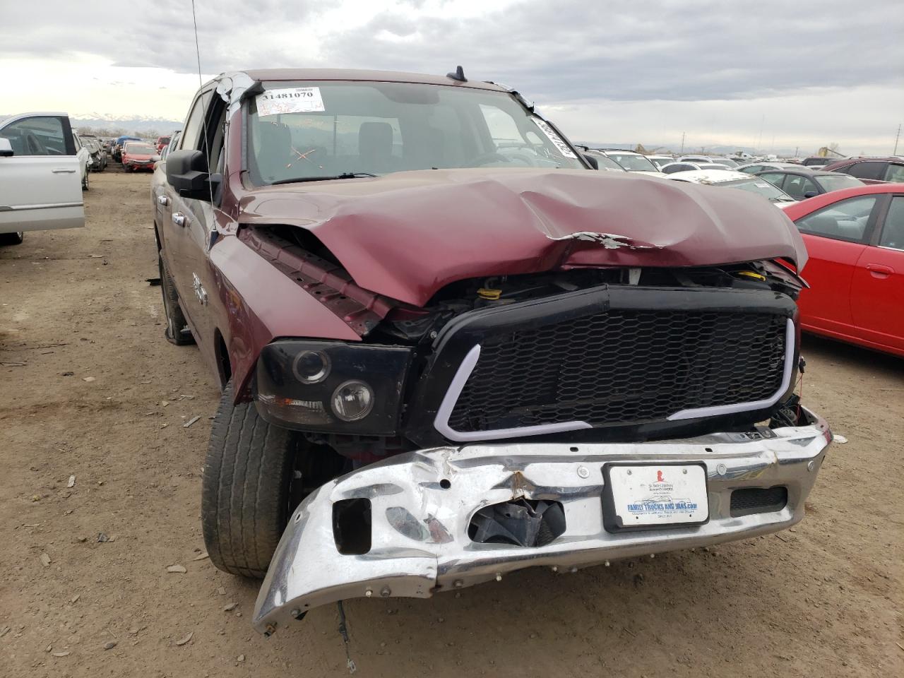 Photo 9 from auction – 2017 RAM 1500 SLT with VIN 3C6RR7LT1HG565111