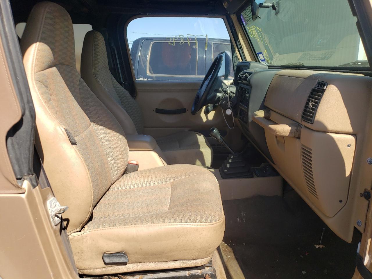 Photo 5 from auction – 1999 JEEP WRANGLER / with VIN 1J4FY19S8XP459284