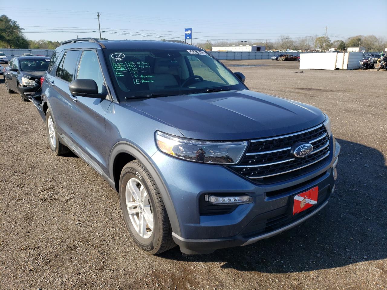 FORD EXPLORER X 2020 with VIN 1FMSK7DH4LGA58079 - Photo from auction