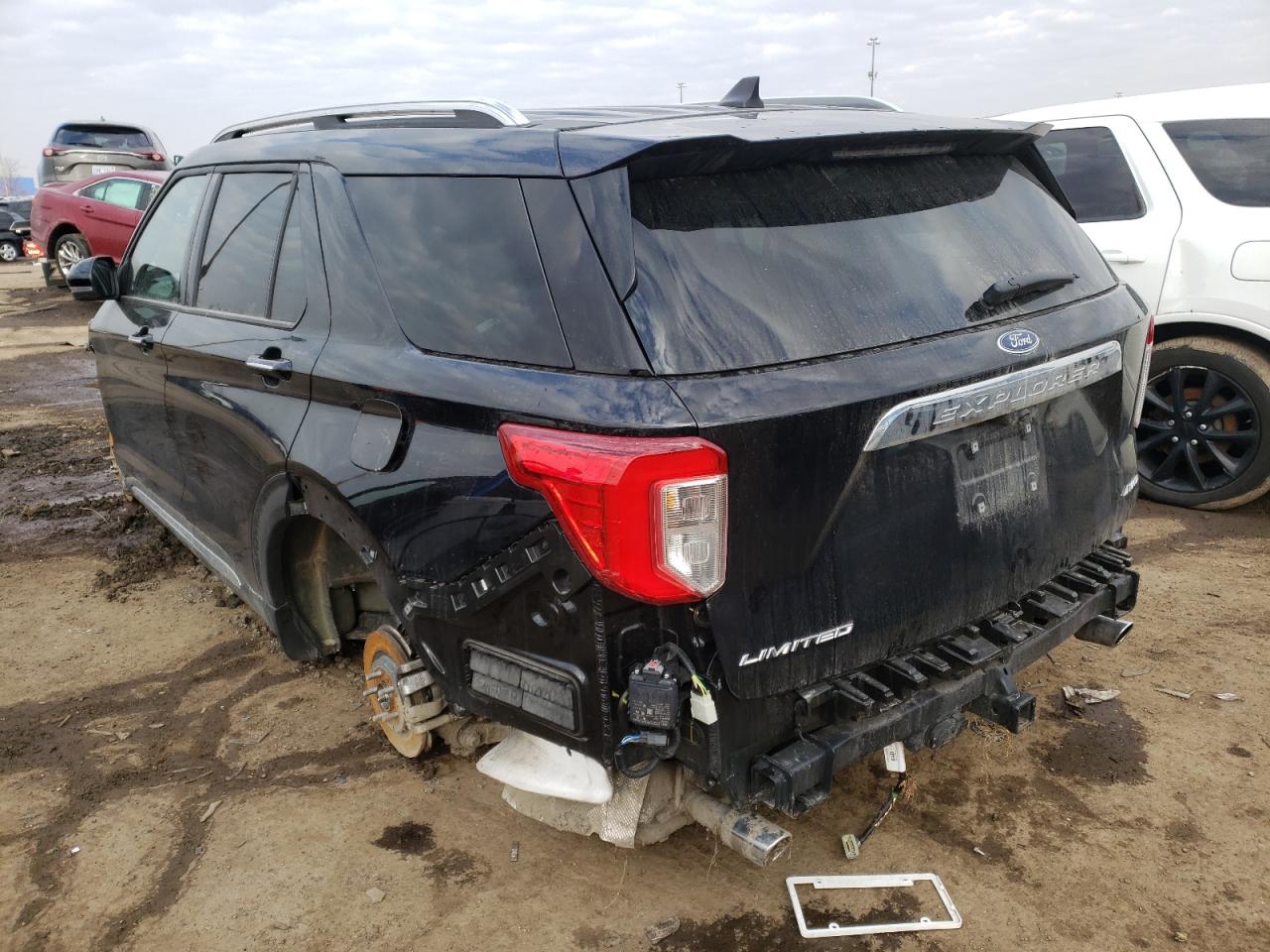 Photo 3 from auction – 2021 FORD EXPLORER L with VIN 1FMSK8FH1MGB87871