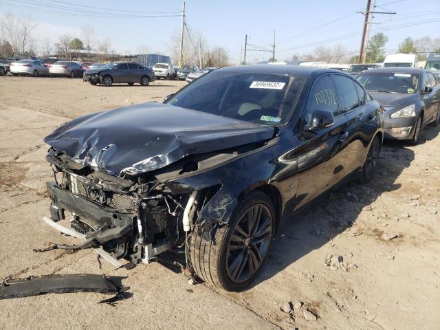 Photo 2 from auction – 2014 INFINITI Q50 BASE with VIN JN1BV7AR6EM684006