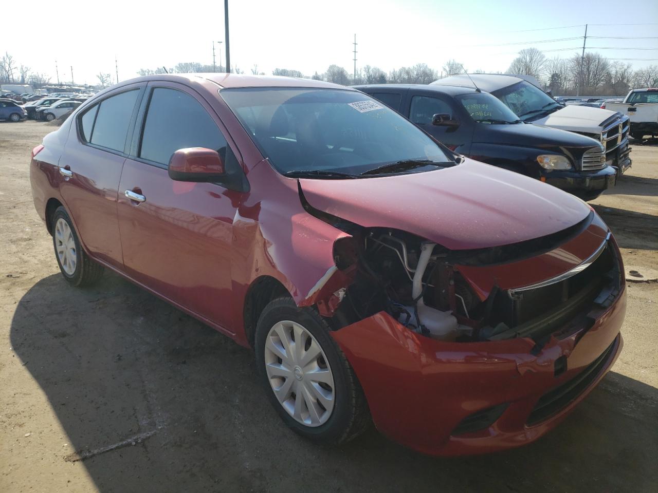 NISSAN VERSA S 2012 with VIN 3N1CN7AP0CL917243 - Photo from auction