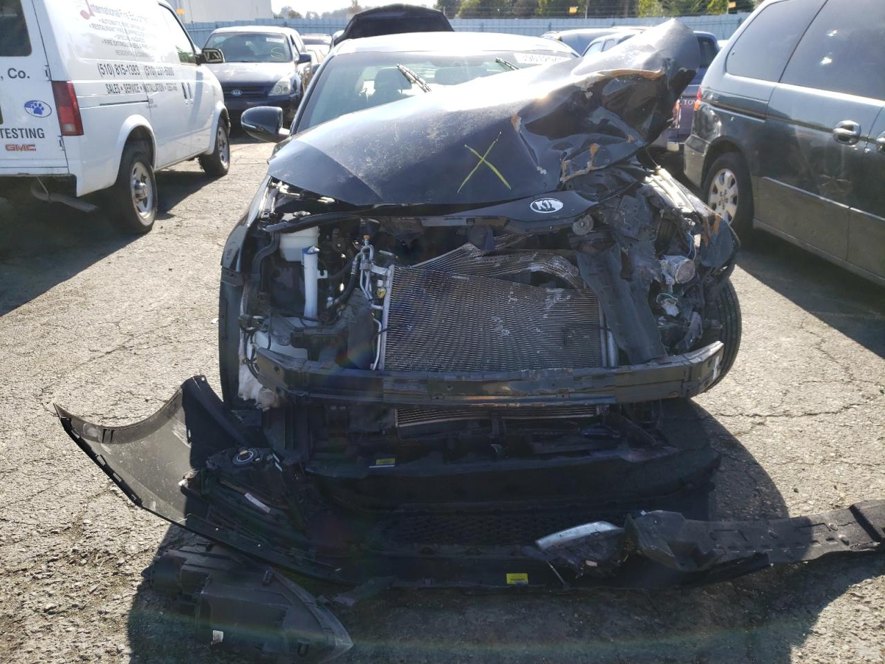 Photo 9 from auction – 2014 KIA OPTIMA EX with VIN 5XXGN4A79EG301231