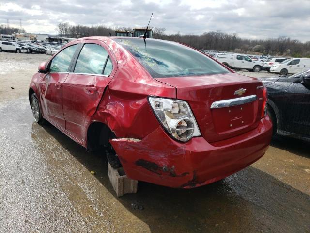 Photo 3 from auction – 2014 CHEVROLET SONIC LT with VIN 1G1JC5SB7E4157170