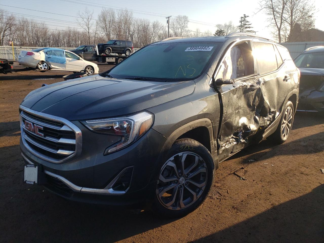 Photo 2 from auction – 2018 GMC TERRAIN SL with VIN 3GKALVEX6JL301377