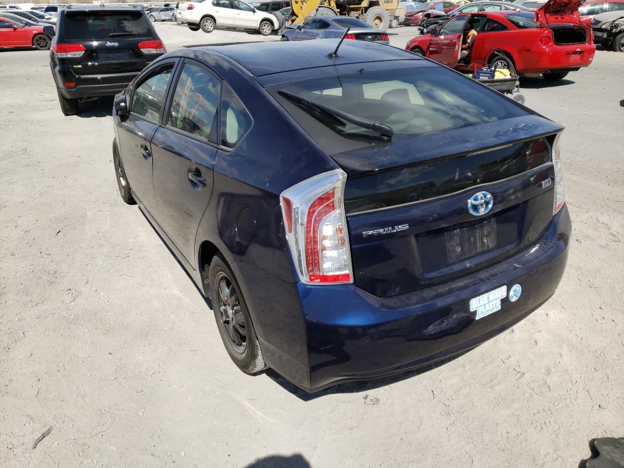 Photo 3 from auction – 2013 TOYOTA PRIUS with VIN JTDKN3DU4D1623131