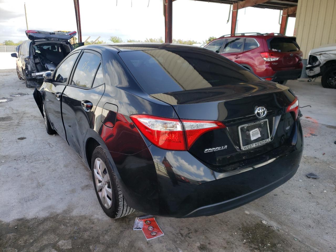 Zdjęcie 3 z aukcji – 2016 TOYOTA COROLLA L z VIN 2T1BURHEXGC528033